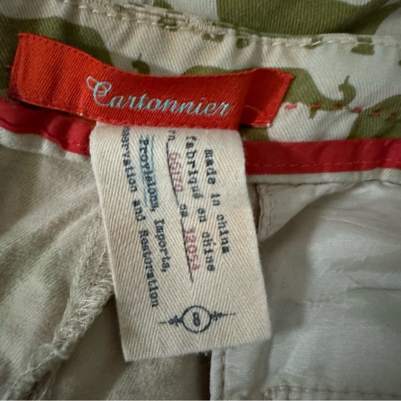 Anthropologie Cartonnier Finchley Elephant Print Shorts - Picture 7 of 8